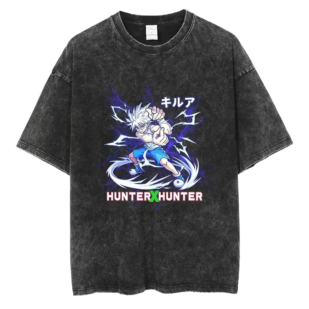 Hunter X Hunter Killua Thunderstruck Vintage T-Shirt