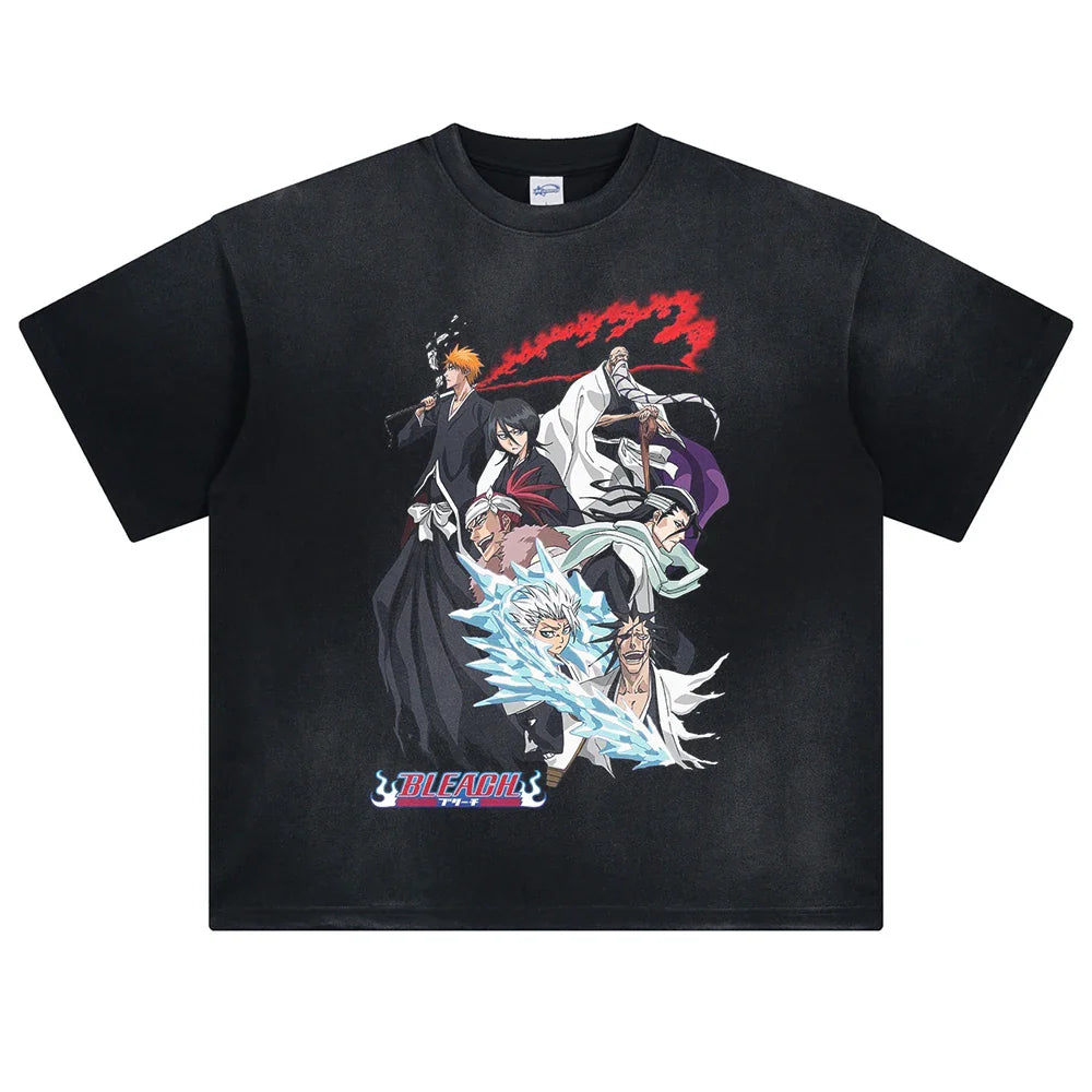 Bleach Squad's Power Oversized Vintage T-Shirt