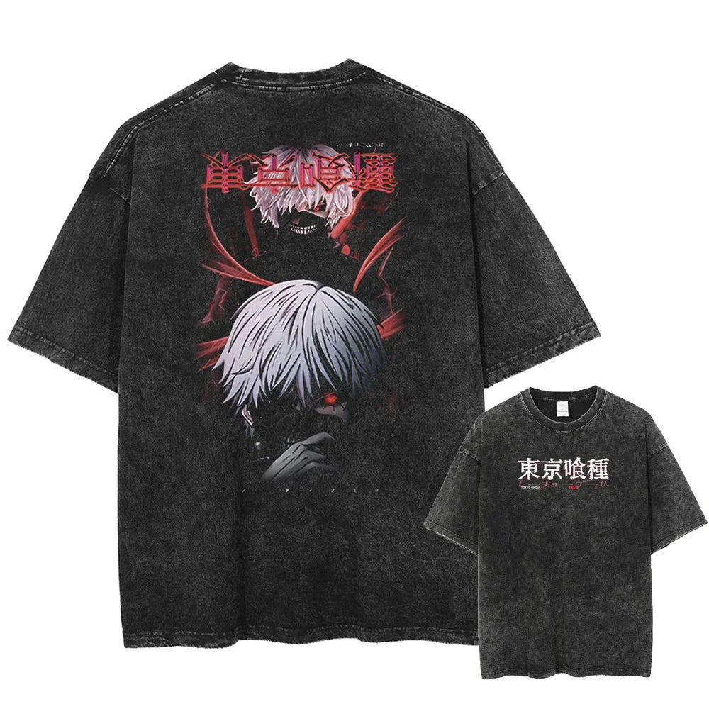Tokyo Ghoul Dragon's Form Oversized Vintage T-Shirt