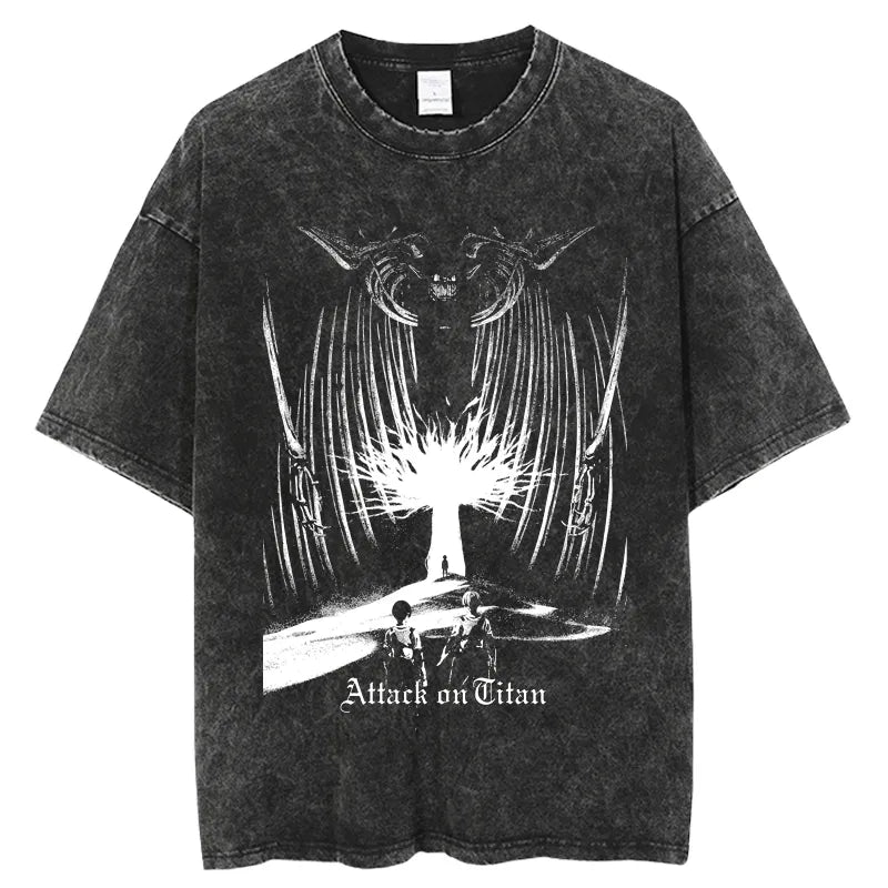 Attack on Titan Eren The Final Titan Vintage T-Shirt