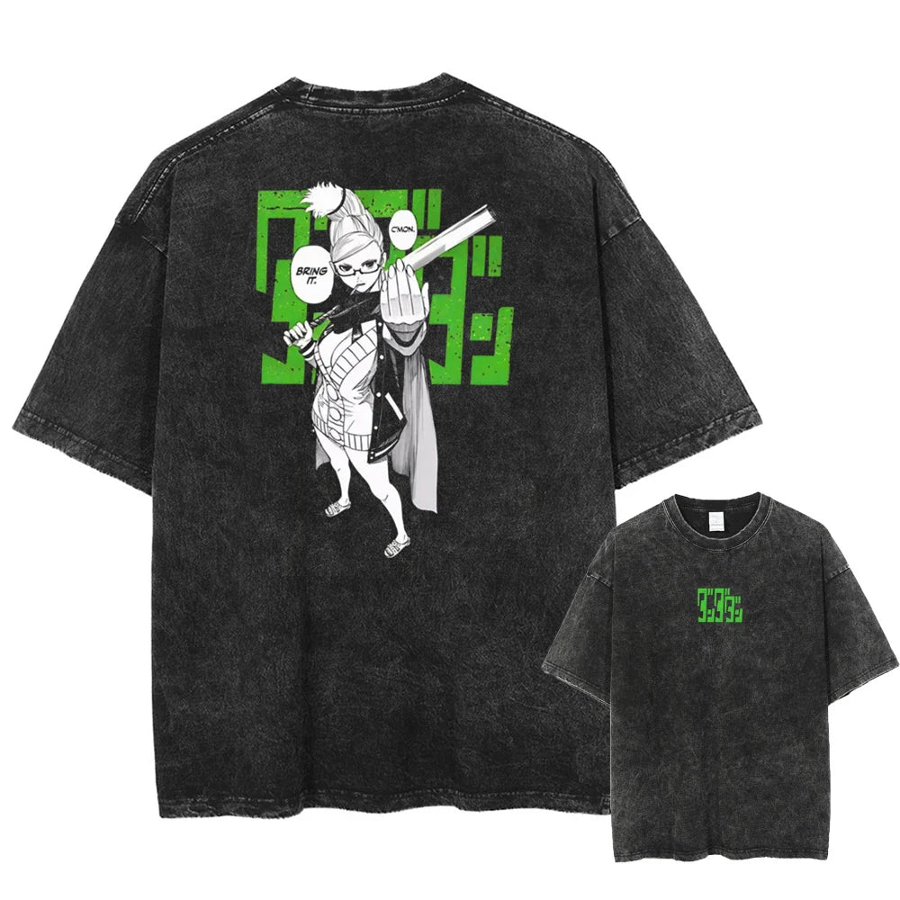 Dandadan Seiko's Spirit Oversized Vintage T-Shirt