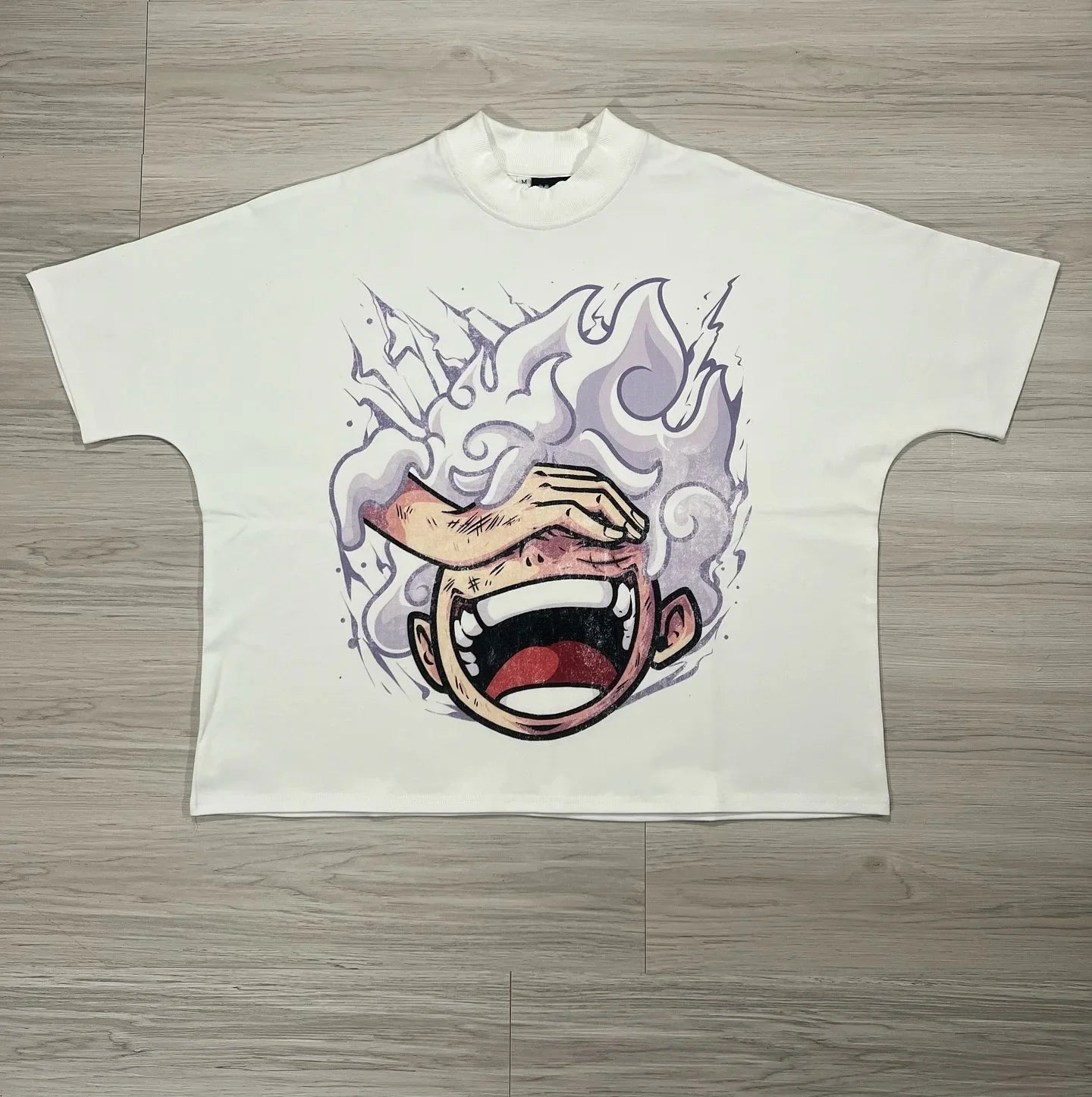 One Piece Luffy Gear 5 Awakening Oversized Vintage T-Shirt