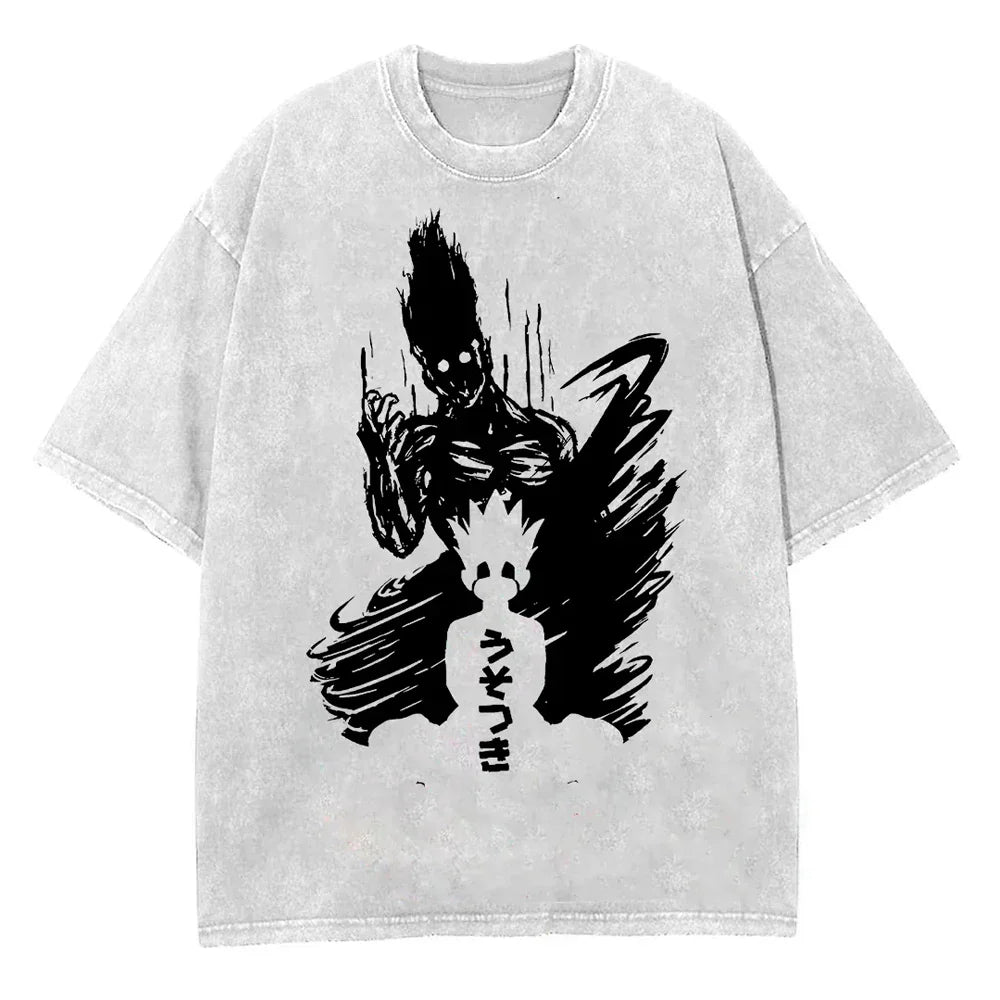 Mob Psycho 100 Esper's Power Oversized Vintage T-Shirt