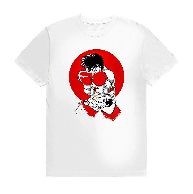 Hajime No Ippo Fighter's Spirit Oversized Graphic T-Shirt