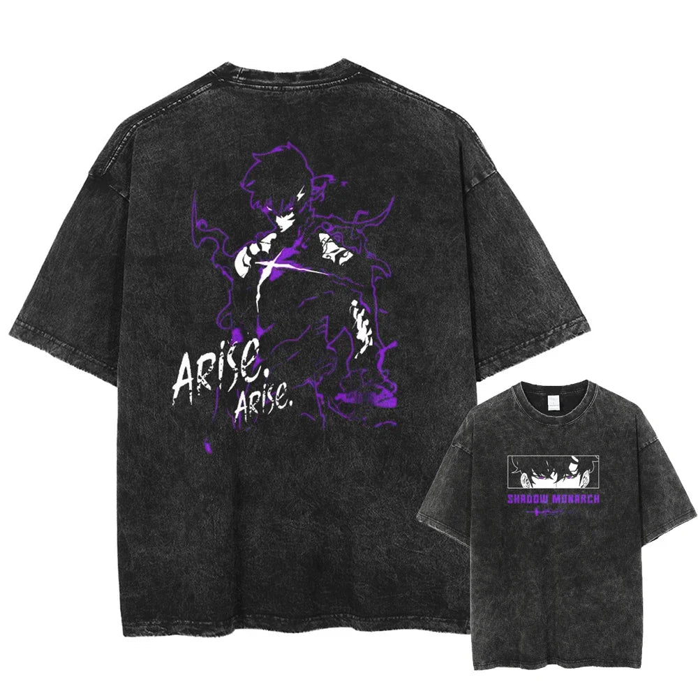 Solo Leveling Hunter's Rise Vintage T-Shirt