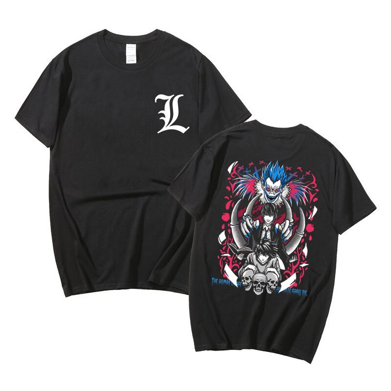 Death Note T-Shirt Light Yagami  Ryuk T Shirt