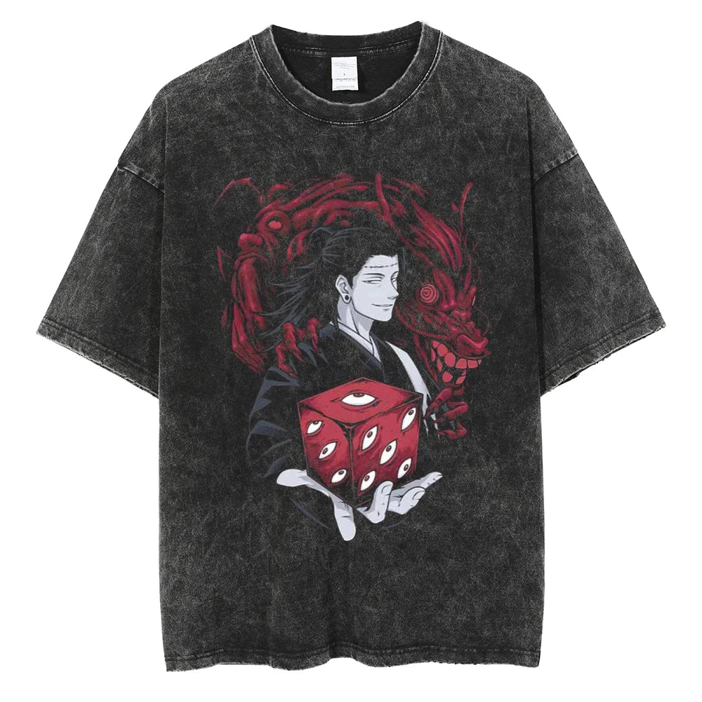 Jujutsu Kaisen Geto Suguru Spirit Channeler Vintage T-Shirt
