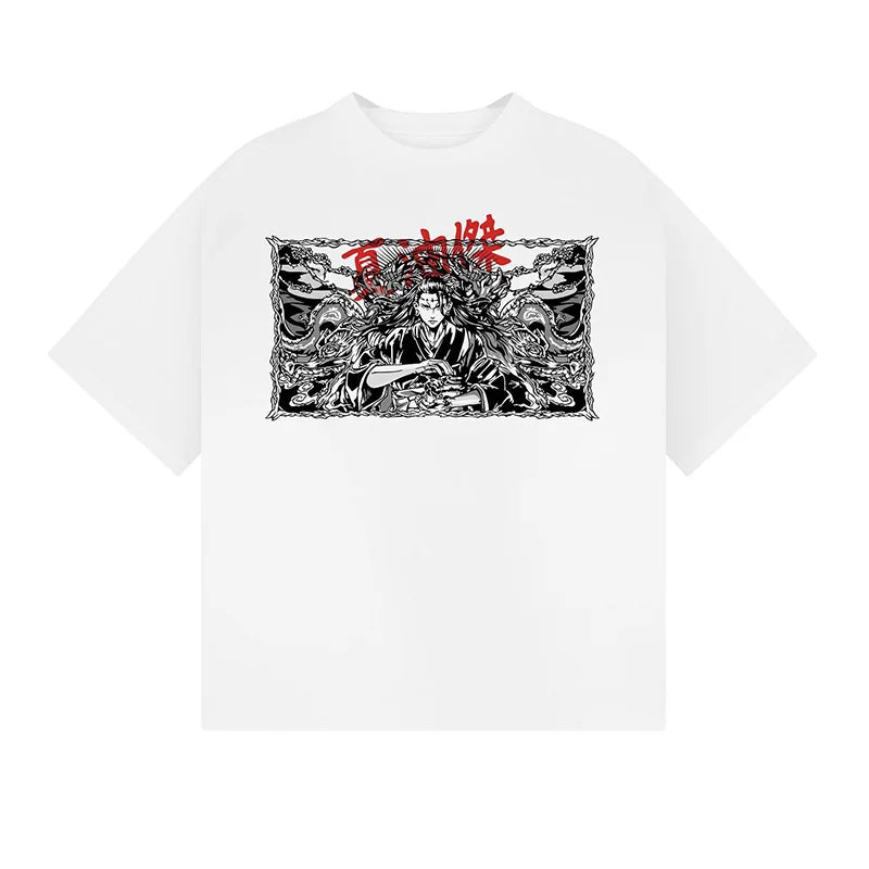 Jujutsu Kaisen Geto's Path Oversized Graphic T-Shirt