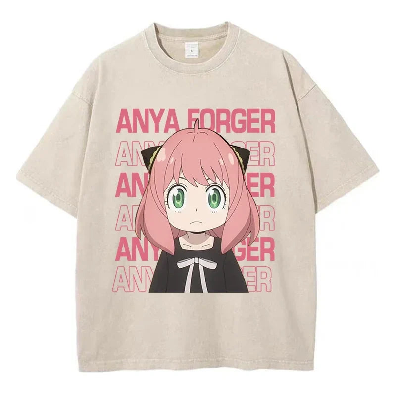 Spy x Family Anya Cute Mischief Oversized Vintage T-Shirt