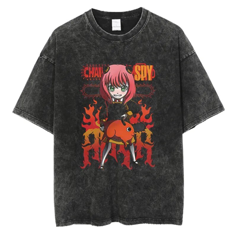 Chainsaw Man Elusive Spy Vintage T-Shirt