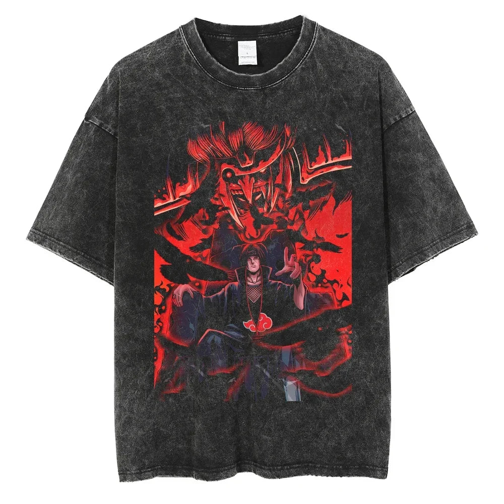 Naruto Nagato Divine Judgement Oversized Vintage T-Shirt