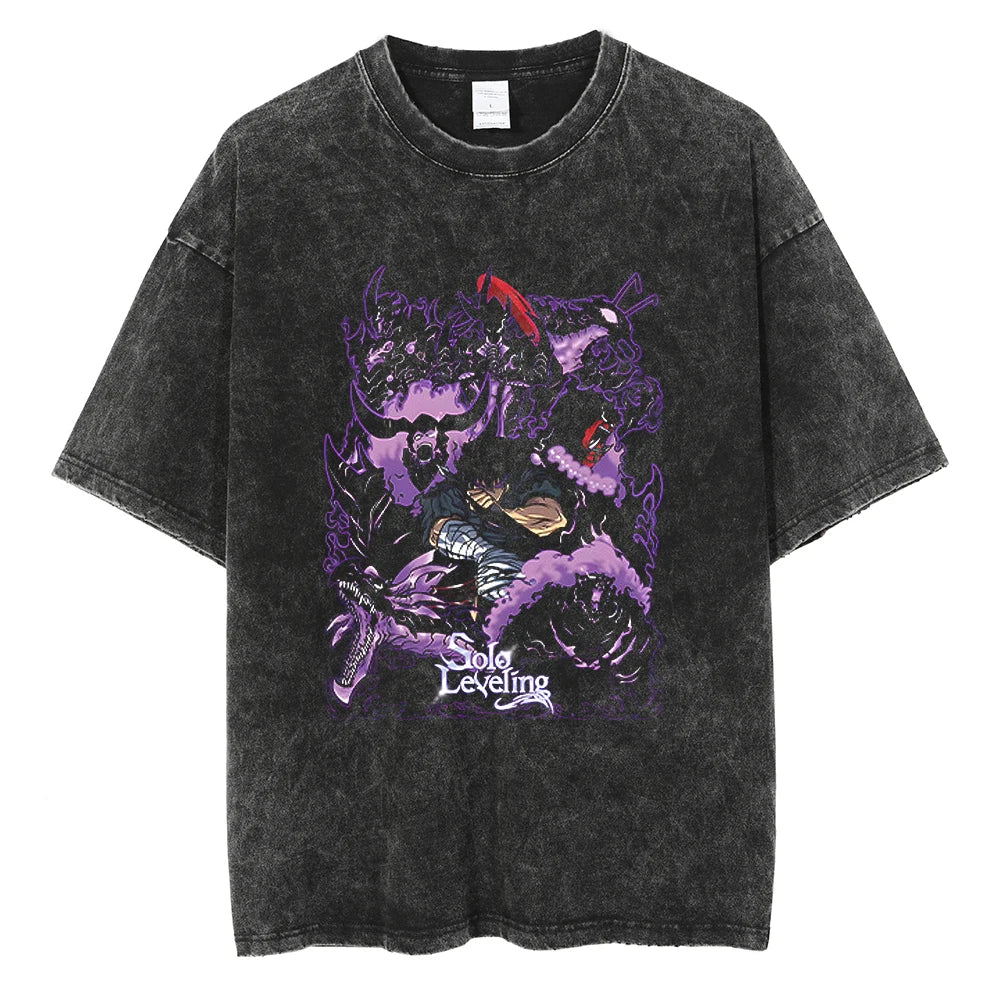 Solo Leveling Hunter's Journey Vintage T-Shirt