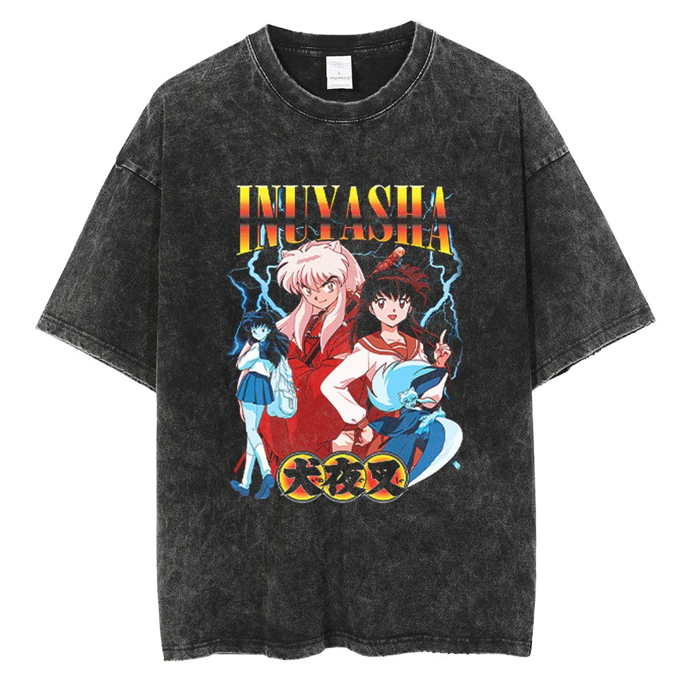 Inuyasha Demon's Legacy Oversized Vintage T-Shirt