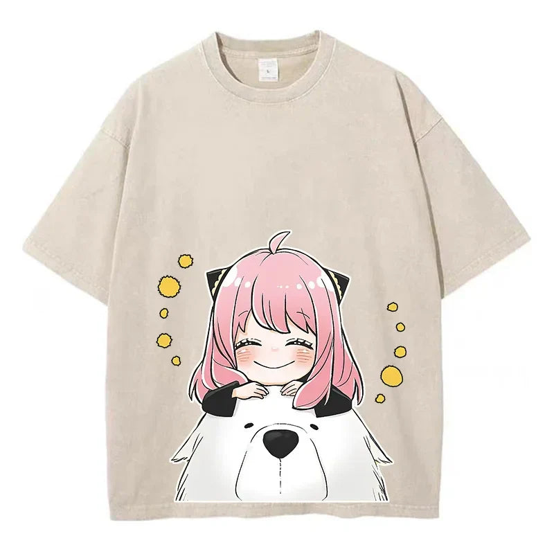 Spy x Family Anya Adorable Spy Oversized Vintage T-Shirt