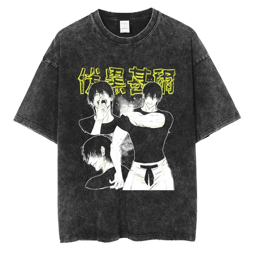 Jujutsu Kaisen Fushiguro Megumi Sorcerer Supreme Vintage T-Shirt