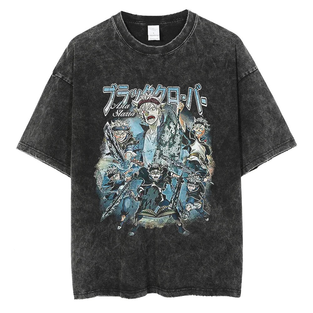 Black Clover Asta's Resolve Vintage T-Shirt