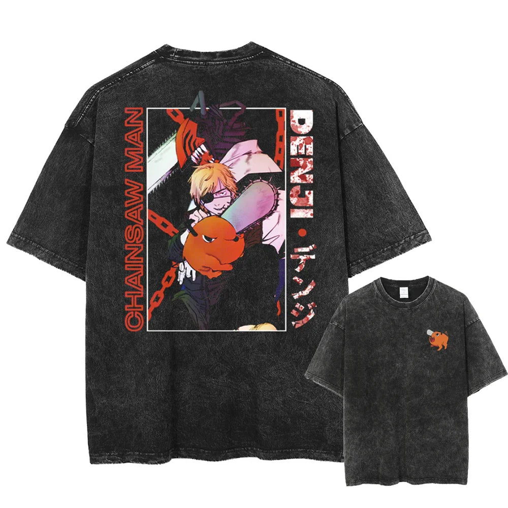 Chainsaw Man Denji's Devil Vintage T-Shirt