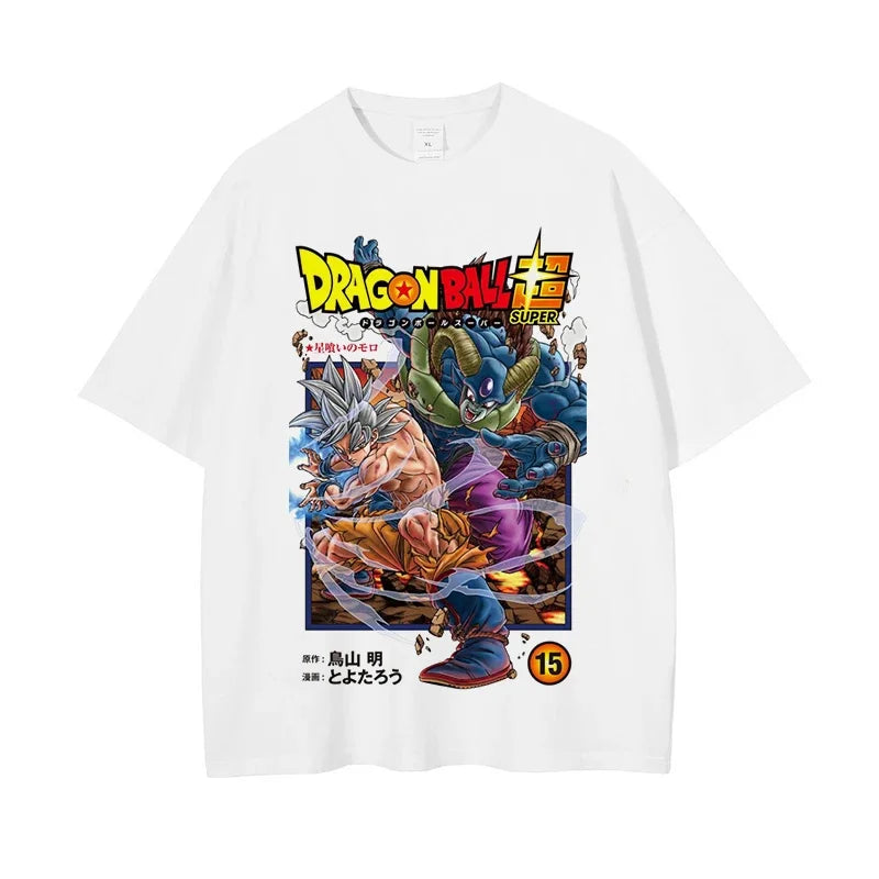 Dragon Ball Z Moro's Fight Oversized T-Shirt