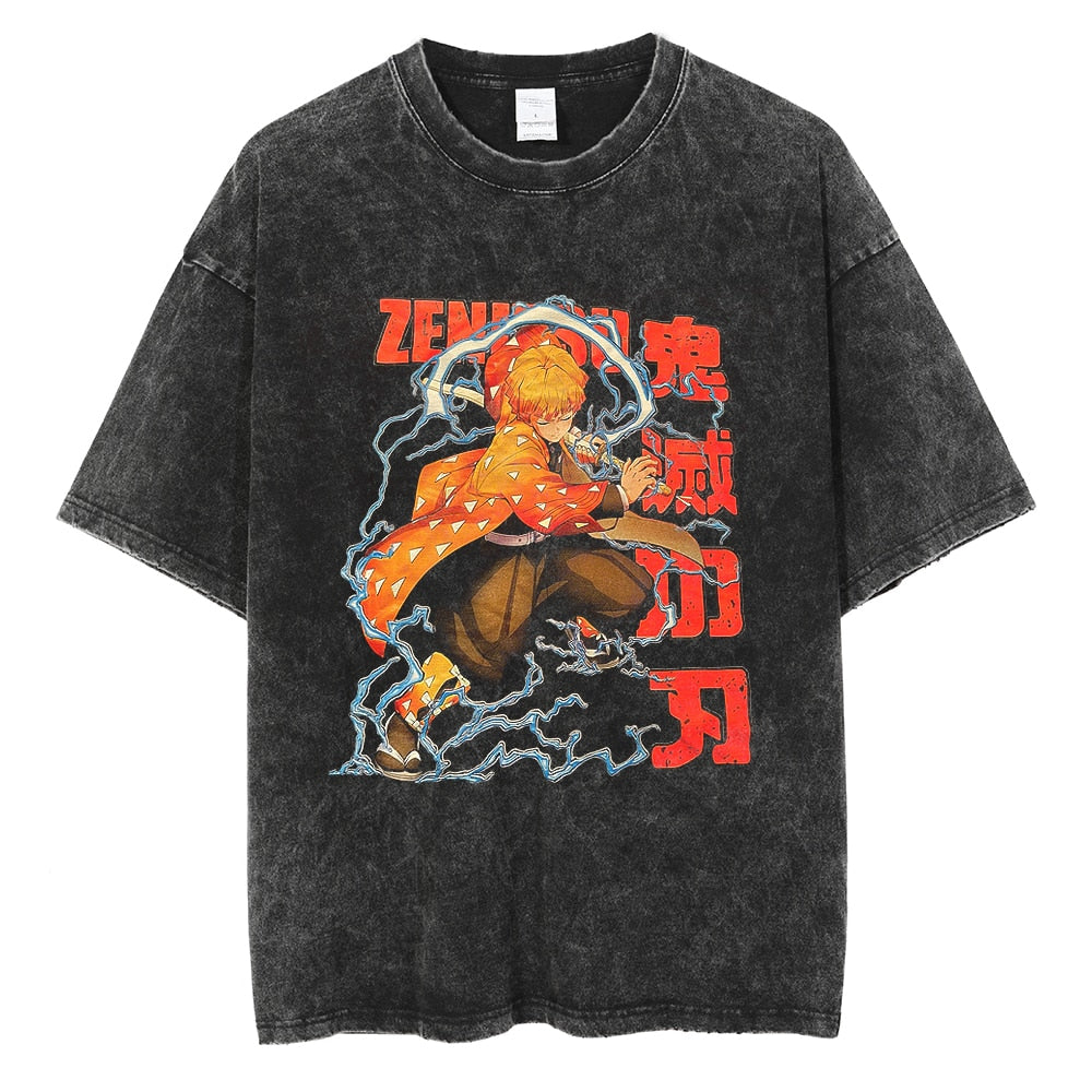 Demon Slayer Zenitsu Vintage T-Shirt