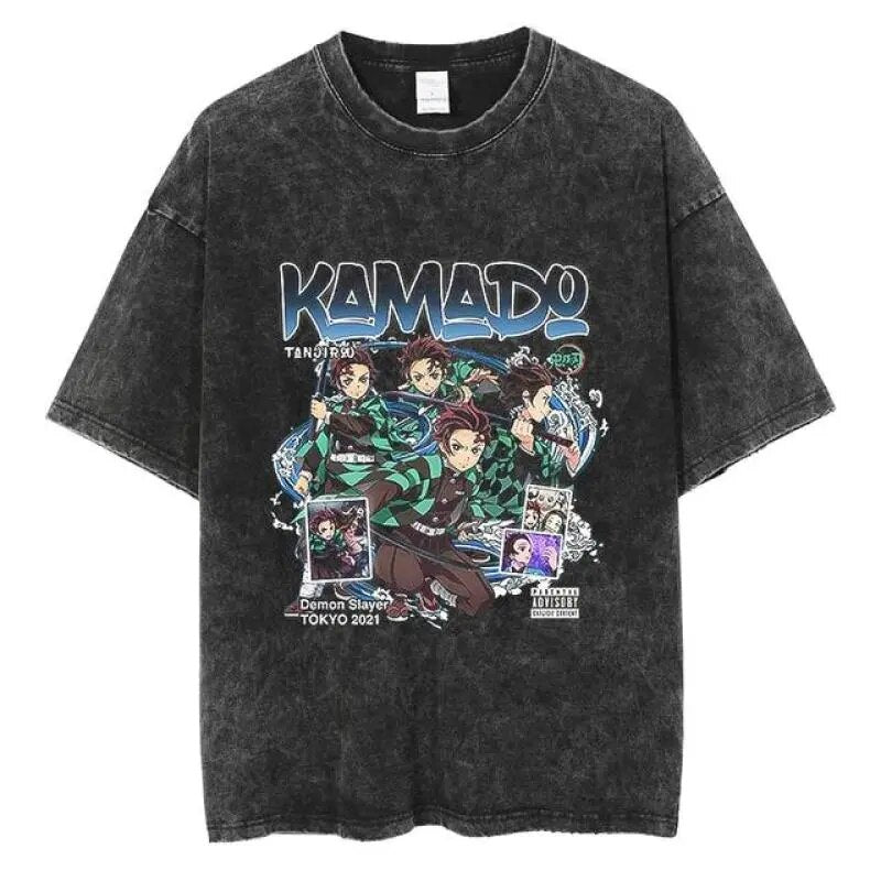 Demon Slayer Tanjiro Kamodo Protector Vintage T-Shirt