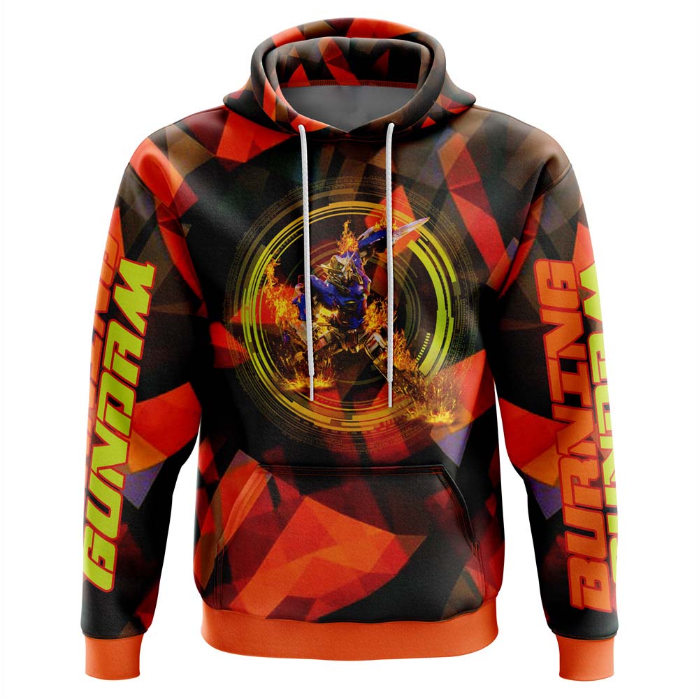 Burning Gundam Hoodie