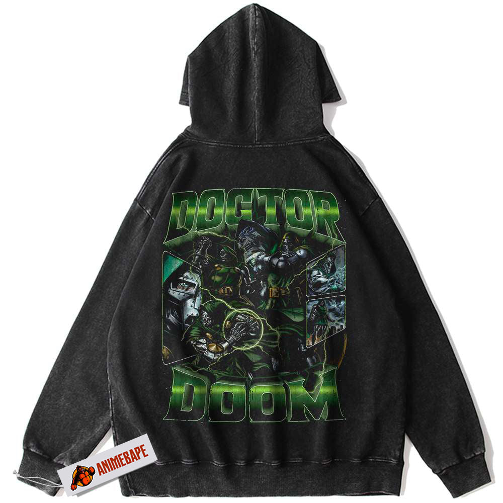 Marvel Comics Doctor Doom Vintage Hoodie for Fans and Collectors