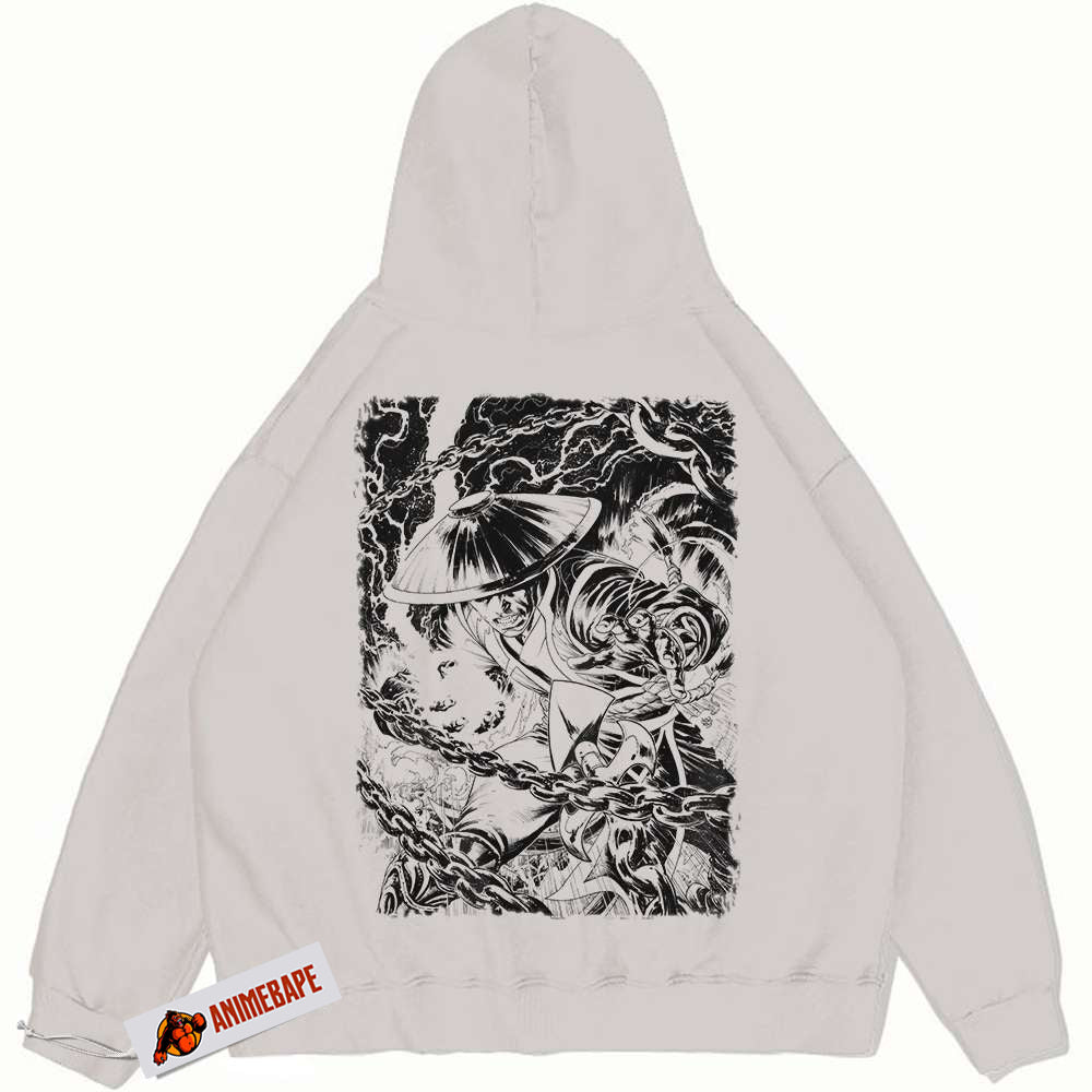 Mortal Kombat Lord Raiden Vintage Hoodie, Game Apparel for Fans