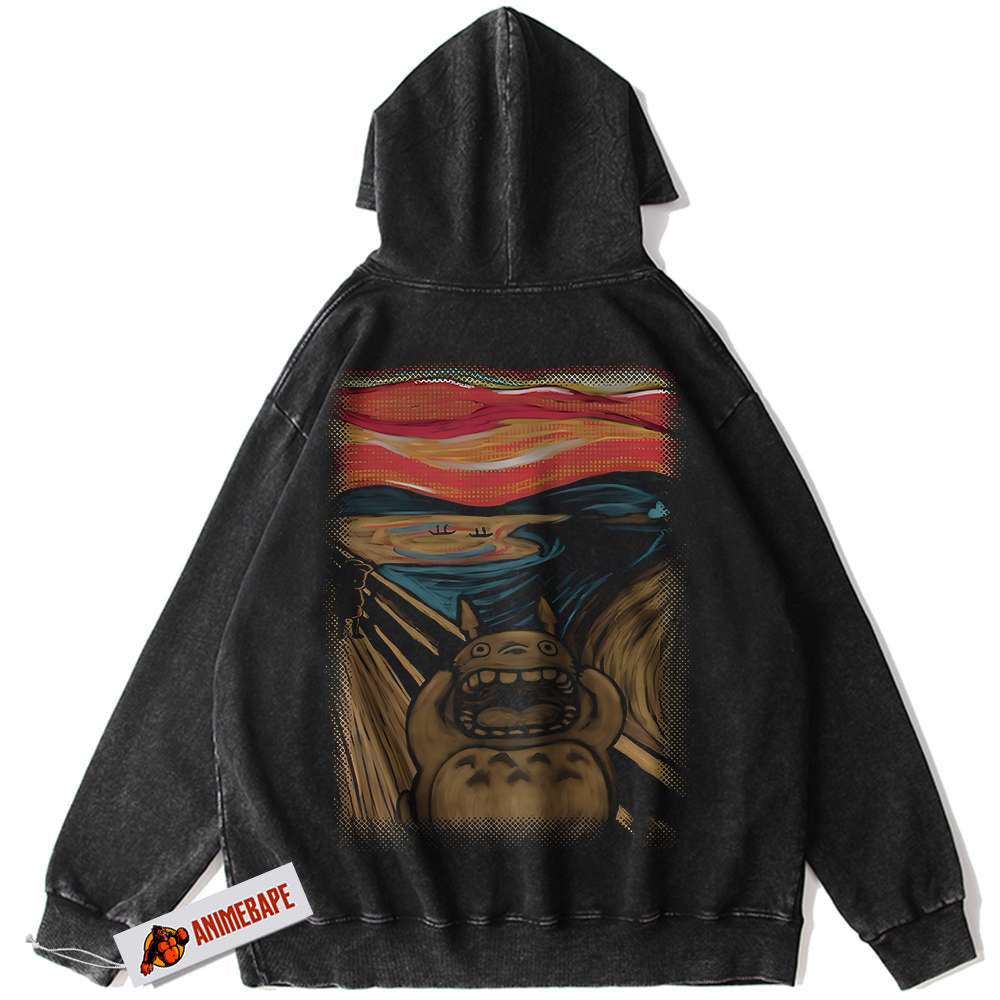 Studio Ghibli My Neighbor Totoro Vintage Hoodie for Anime Fans