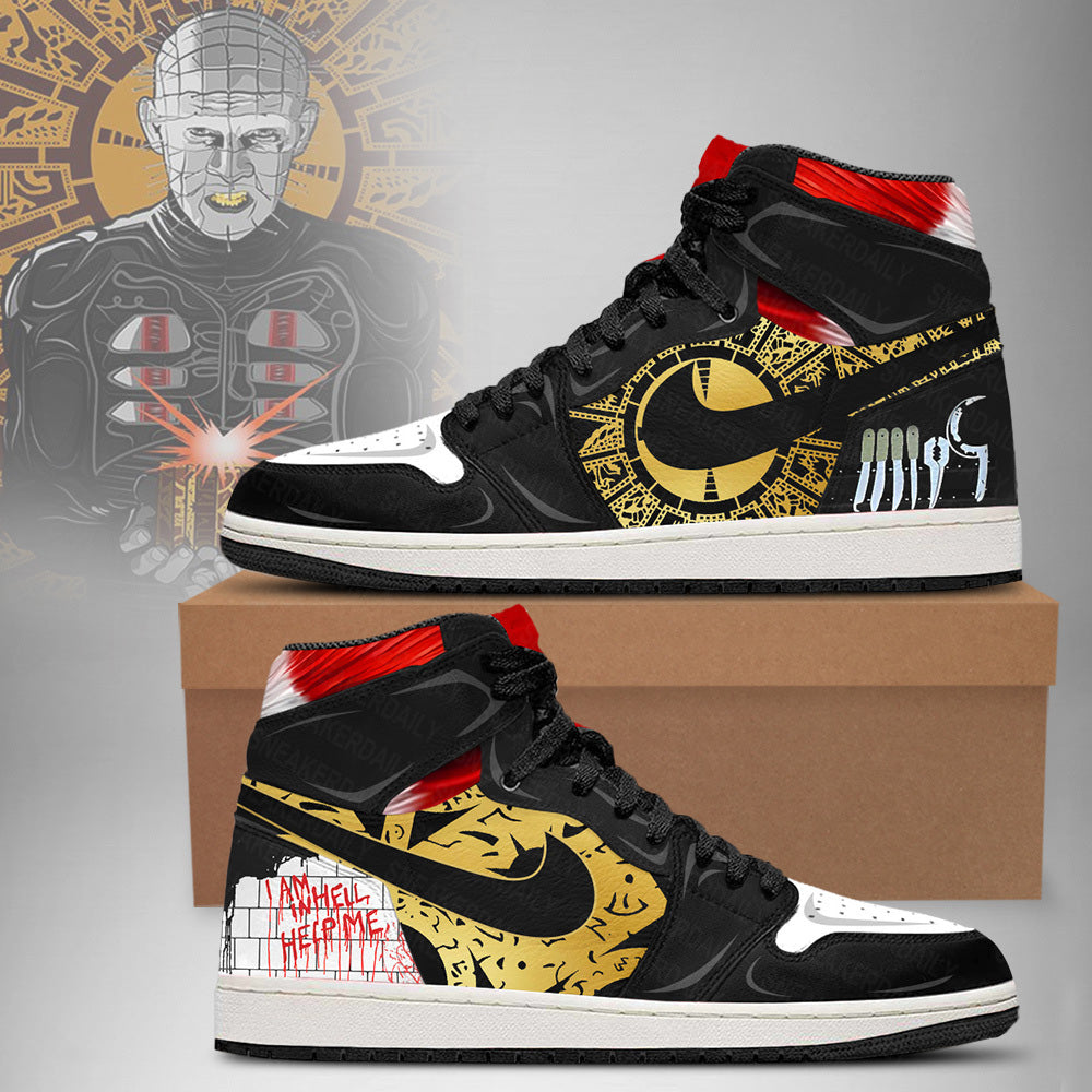 Pinhead Halloween J1 High Top Shoes