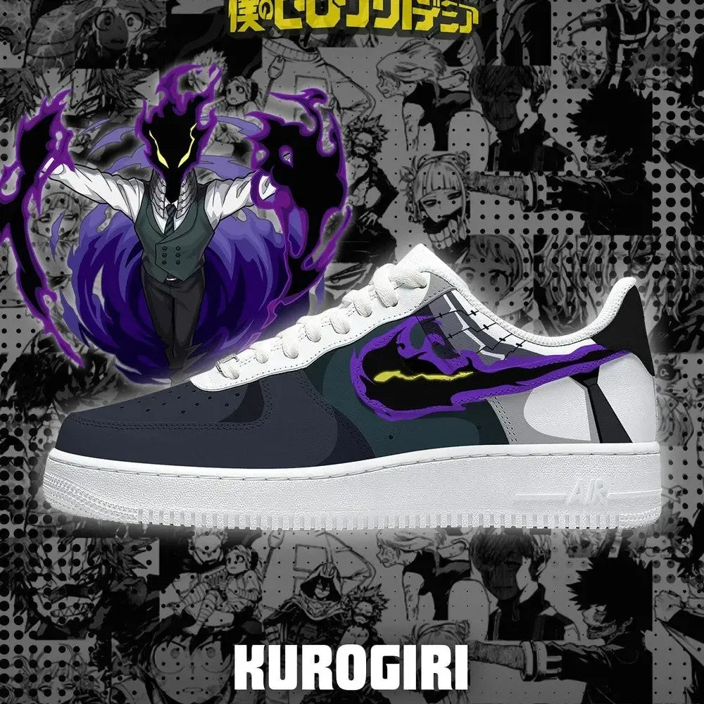 Kurogiri My Hero Academia New Low Top Shoes