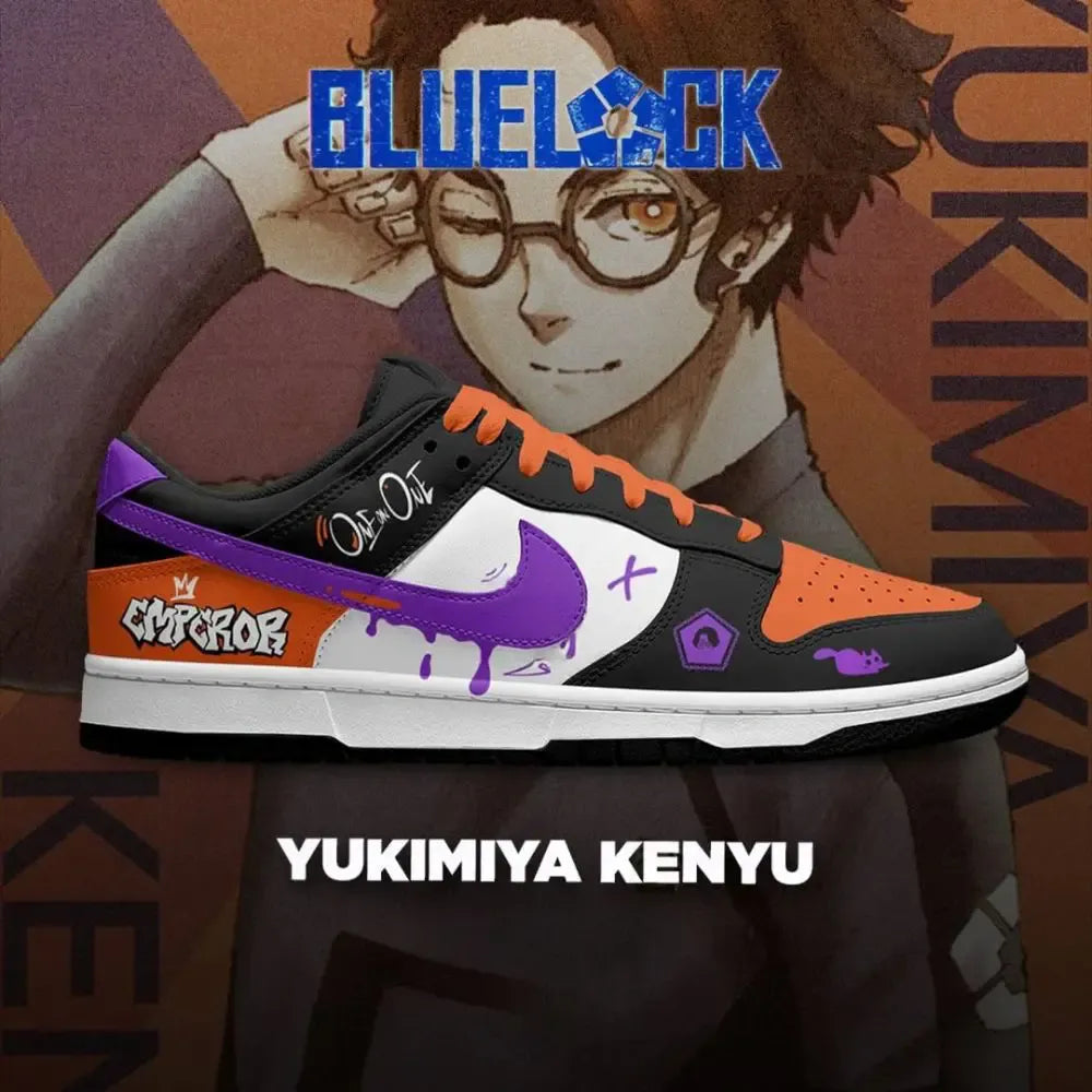 Yukimiya Kenyu Blue Lock Special Low Top Shoes