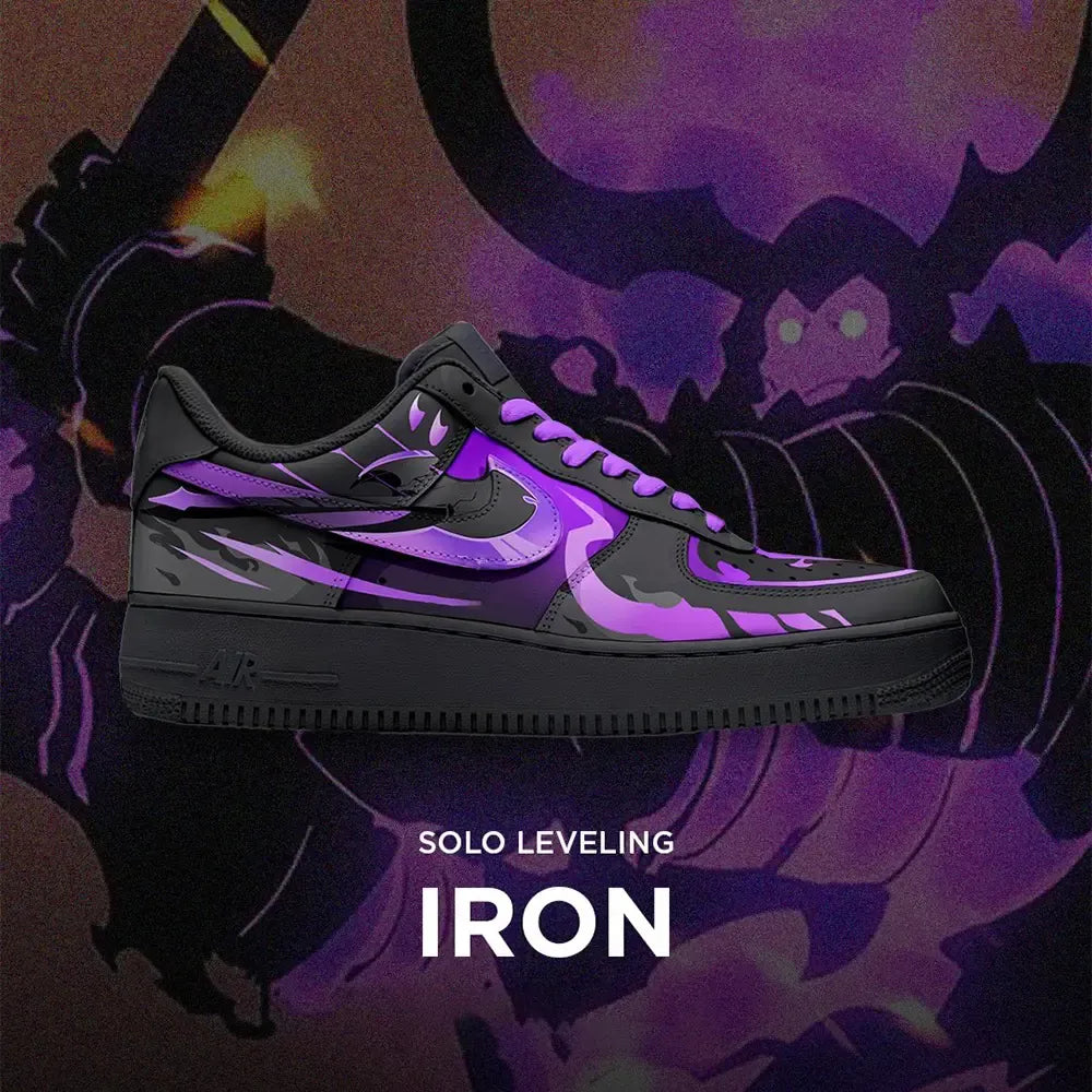Iron Solo Leveling Special Low Top Shoes